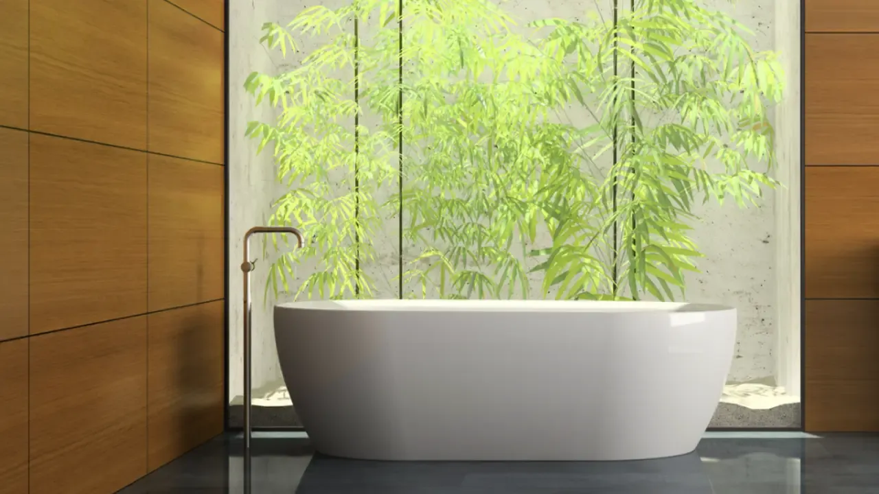Bathroom with natural light