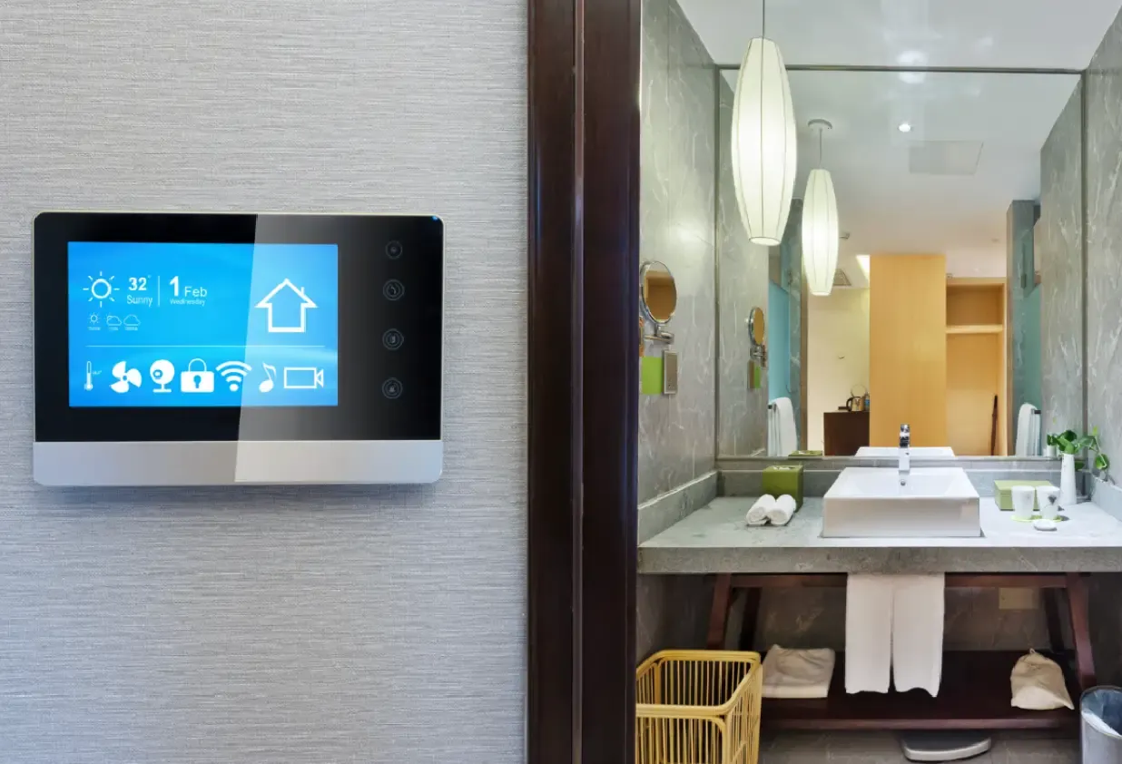 Smart Technology Bathroom
