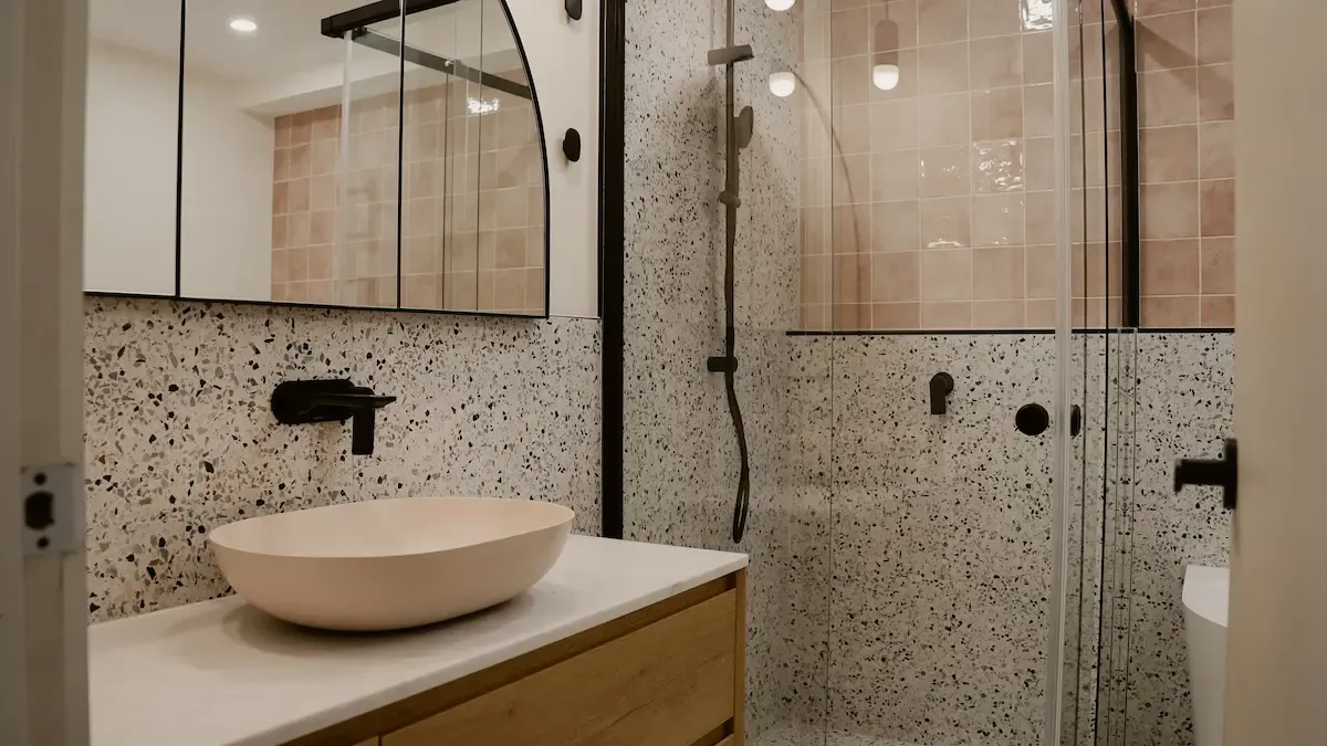 Full view of a renovated bathroom showcasing all the factors influencing bathroom renovation cost in Melbourne