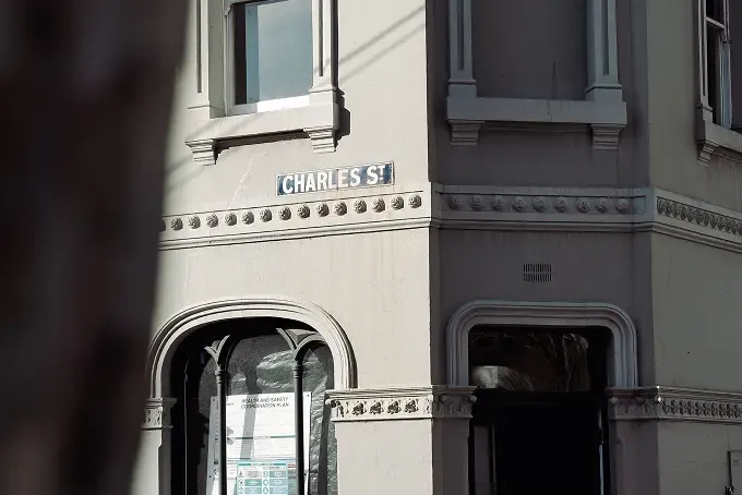 Restored corner of an 1870s heritage building